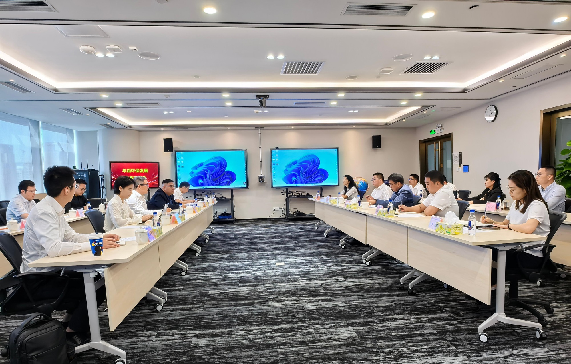 田澤民副總經理拜會華南中石油國際事業有限公司